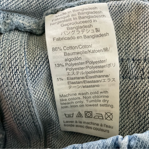 CREWCUTS Girls' runaround Jean in faded washππ§π»π«Άπ½π« - Picture 9 of 10